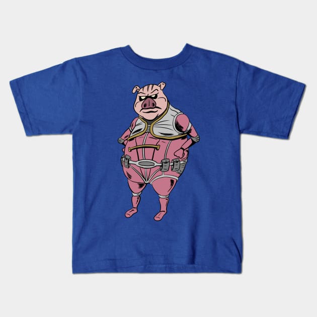 Pigma Dengar Kids T-Shirt by Black Snow Comics